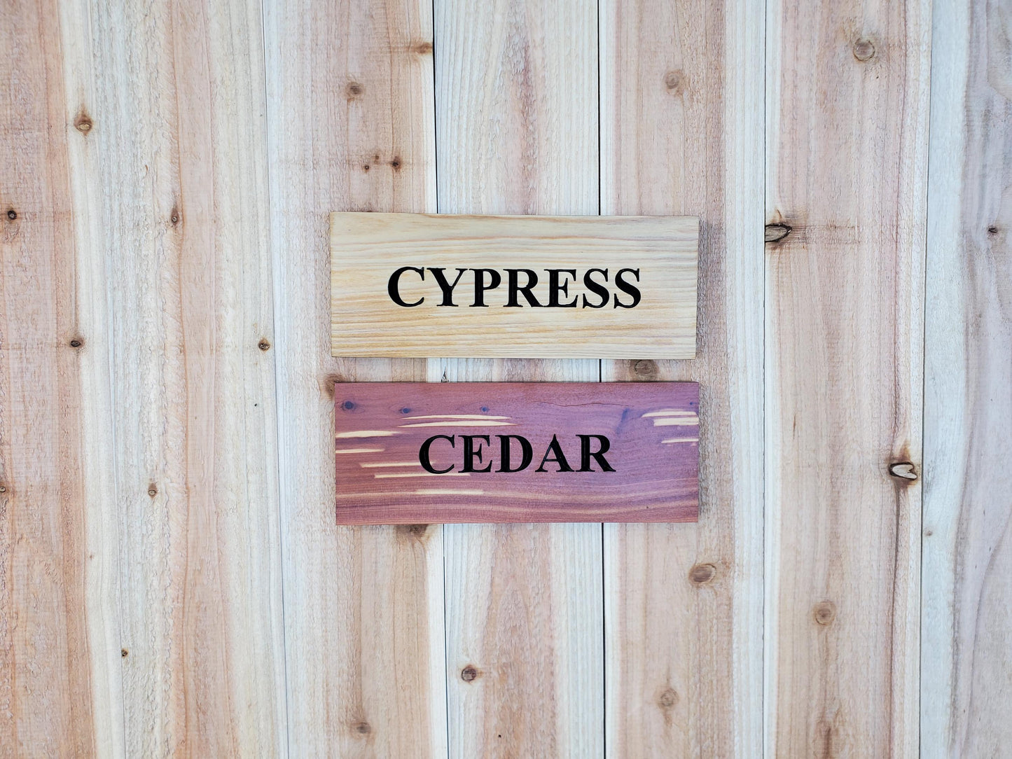 Private Property Carved Sign, CNC Land Sign Carving, Cedar or Cypress Outdoor Wood Plaque, Exterior Scalloped Easy Mount, Land Owner Sign