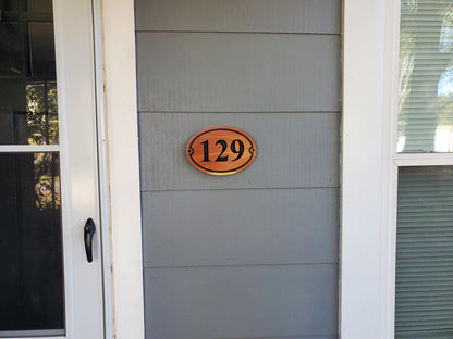 Custom House Number Sign, Home Street Number Wood Address Plaque, Carved Natural Finish Hardwood, Engraved Wooden Realtor Homeowner Gift