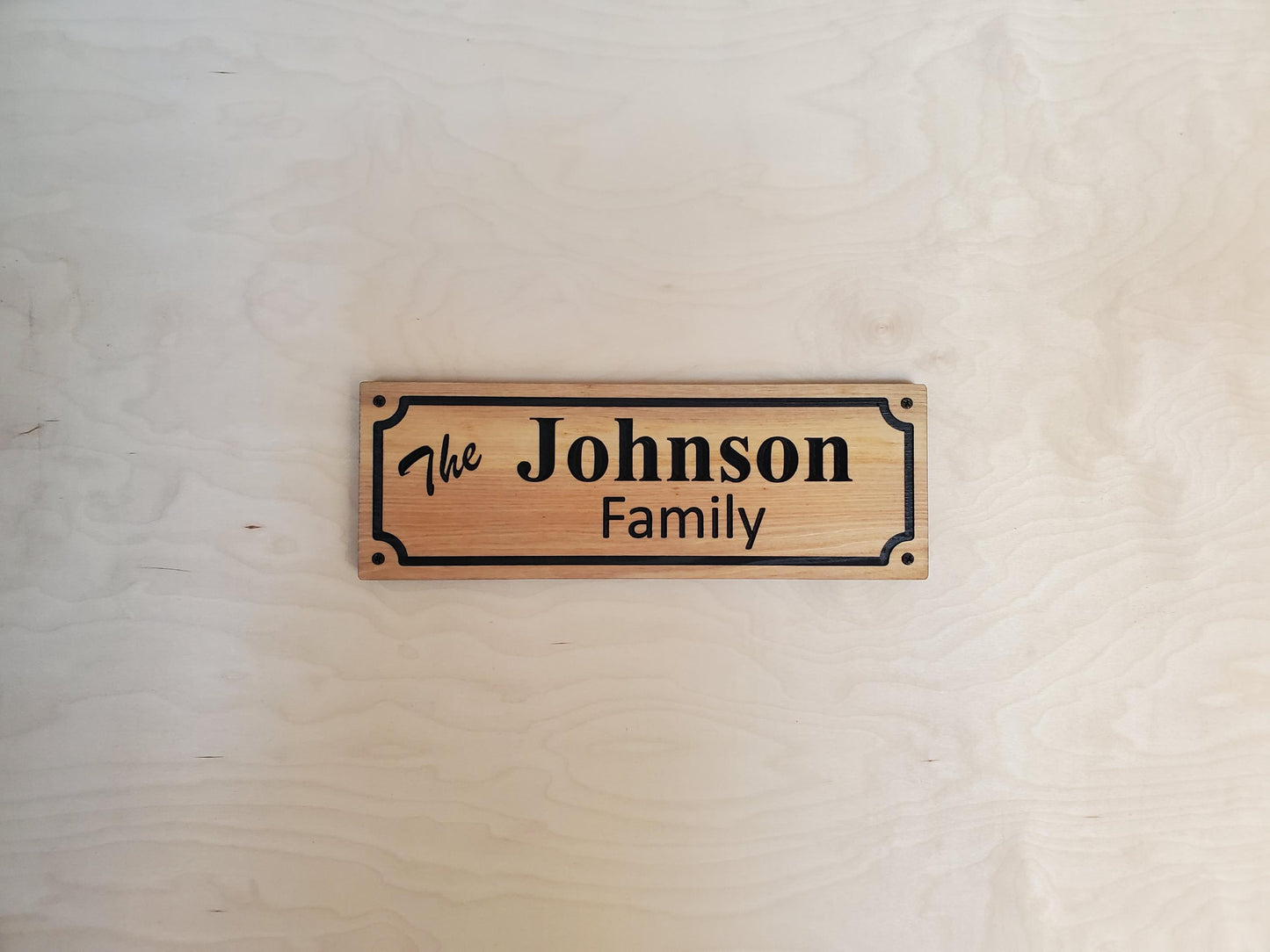 Custom Family Name Sign, Personalized Wooden Carved Plaque, Customized Solid Exterior or Interior Wood Wall Art, Lake Cabin Mahogany Cedar