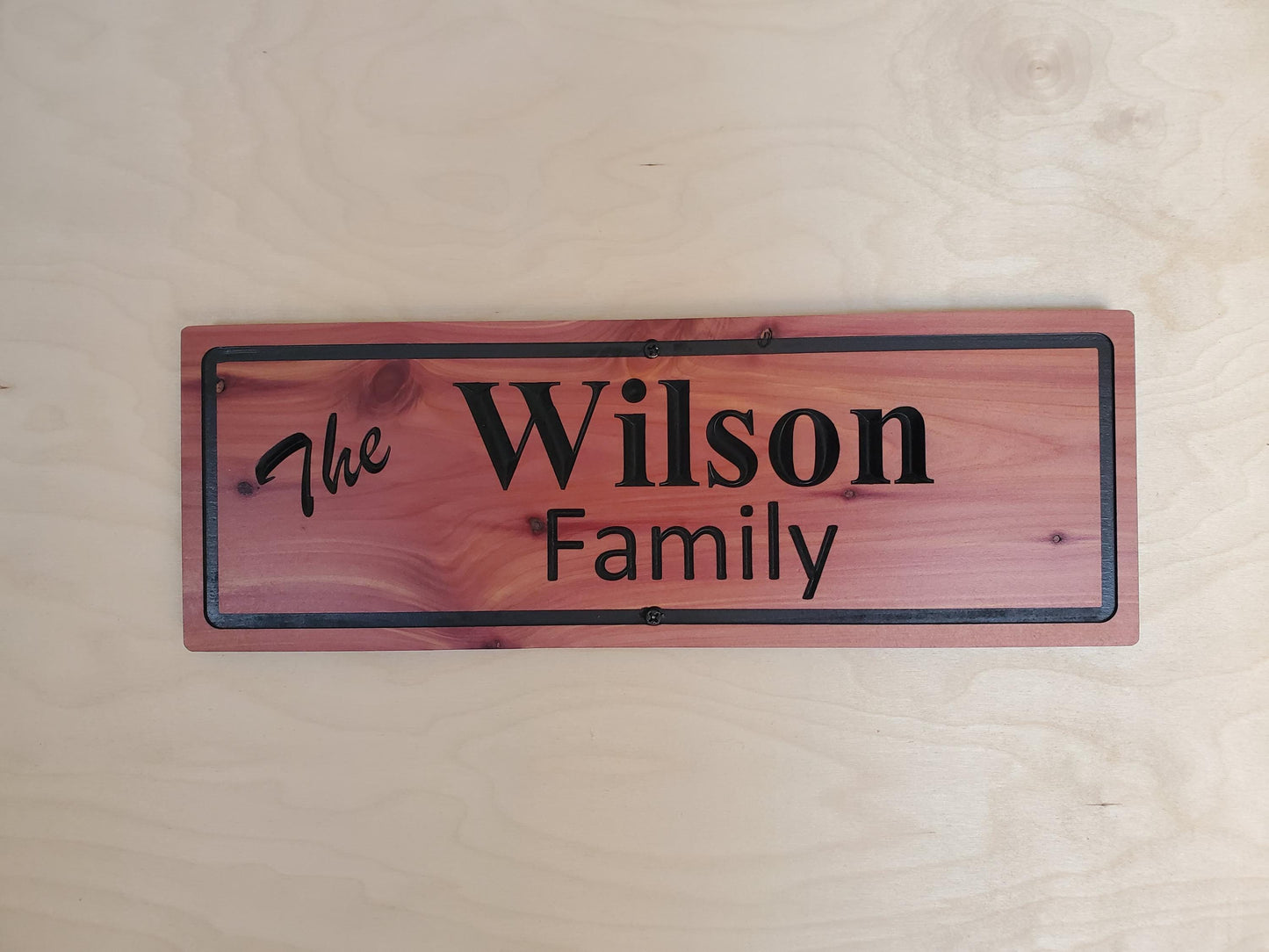 Custom Outdoor Wood Sign, Personalized Family Last Name Wooden Carved Plaque, Customized Solid Exterior or Interior Wall Art, Lake Cabin