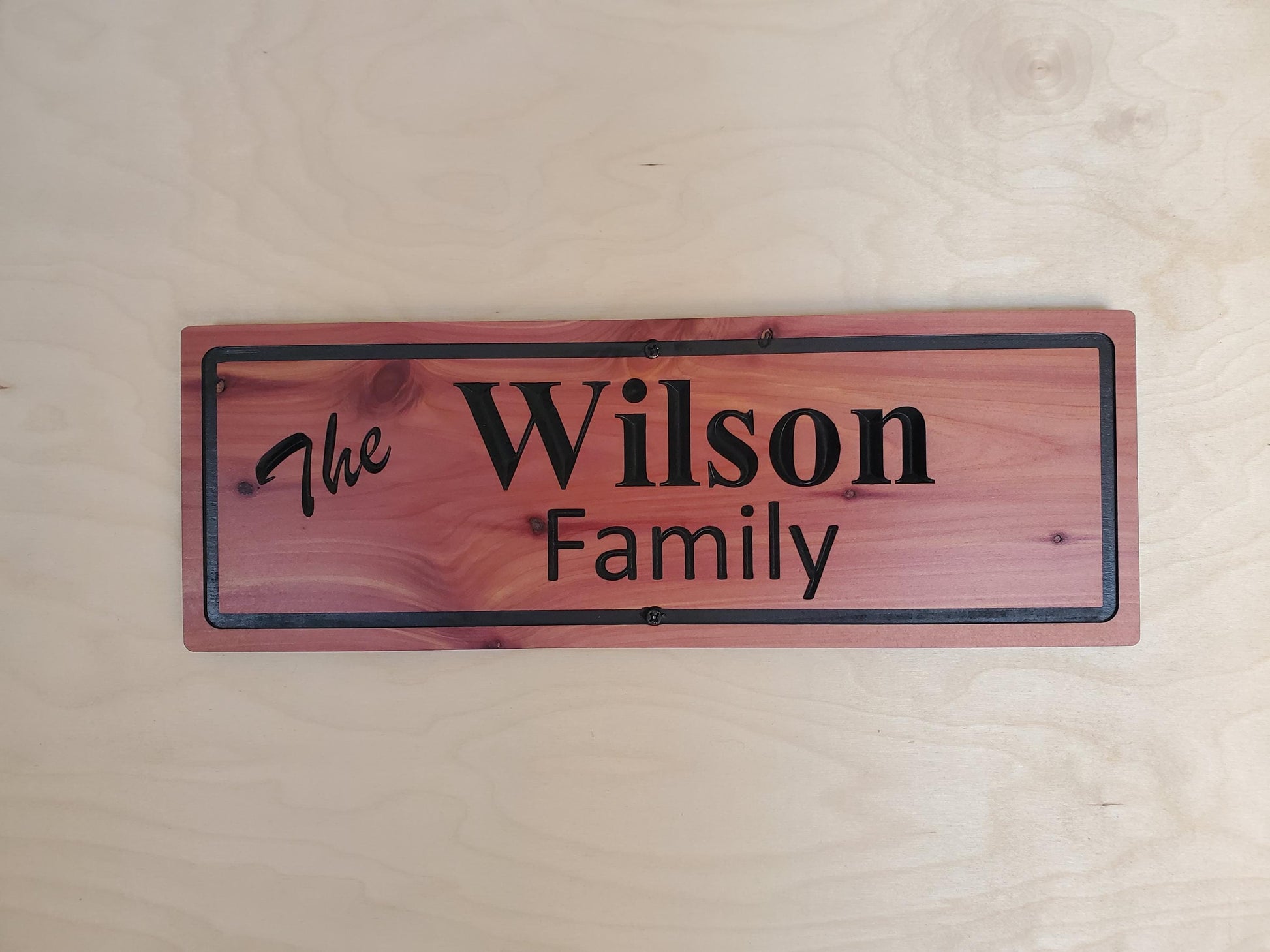 Custom Outdoor Wood Sign, Personalized Family Last Name Wooden Carved Plaque, Customized Solid Exterior or Interior Wall Art, Lake Cabin