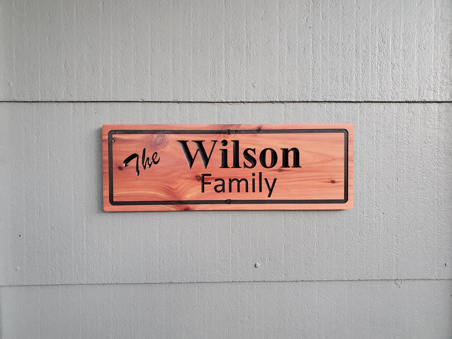 Custom Outdoor Wood Sign, Personalized Family Last Name Wooden Carved Plaque, Customized Solid Exterior or Interior Wall Art, Lake Cabin