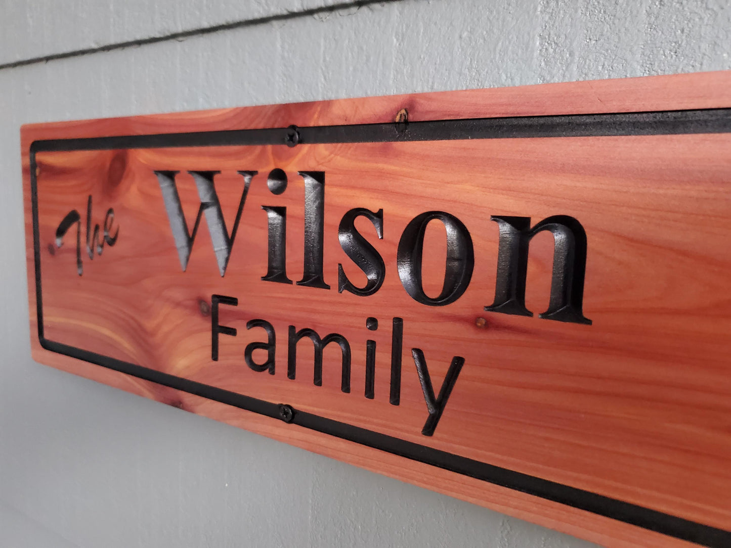 Custom Outdoor Wood Sign, Personalized Family Last Name Wooden Carved Plaque, Customized Solid Exterior or Interior Wall Art, Lake Cabin