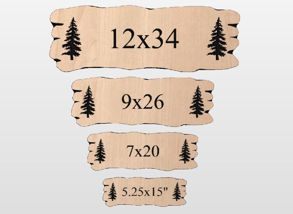 Outdoor Custom Family Name Cabin Sign, Personalized Rustic Exterior Wooden Plaque, Last Name Established Date Carved Wood Outside Sign