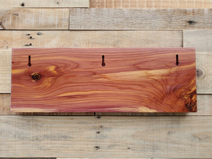 Private Property Video Surveillance Sign, Carved Wood Outdoor CCTV Security Camera Warning Plaque, Mahogany Cypress Cedar Wooden Carving
